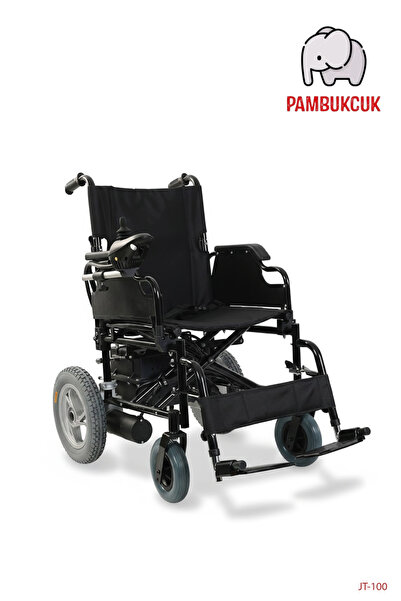 pambukcuk Standart Katlanabilir Akülü Tekerlekli Sandalye JT-100