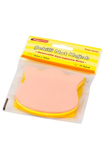 Bigpoint Shaped Note Paper Tulip 75 Sheets X 12 Pieces