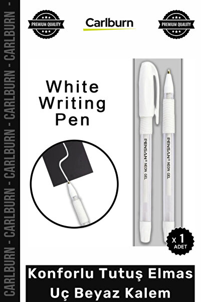 Carlburn #Kalem Siyah Yapraklı Defter Akışkan Mürekkep Mükemmel Yazım Konforl...