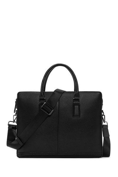 Derimod Men's Black Long Strap Briefcase 20Sbd3011Cv