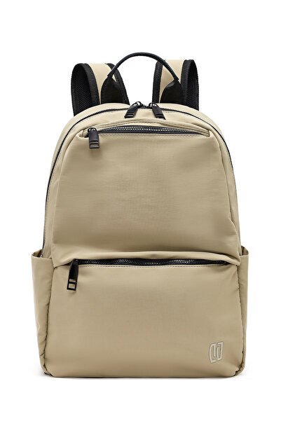 Derimod Men's Beige Fabric Backpack 25Wbd30156F