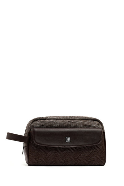 Derimod Geantă de mână maro pentru bărbați 25WBD35016F