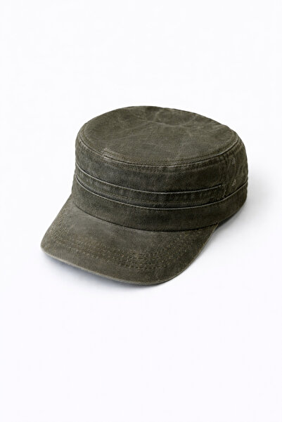 ZERAMİNE Șapcă militară kaki – Model Castro Army Kep unisex lavabil