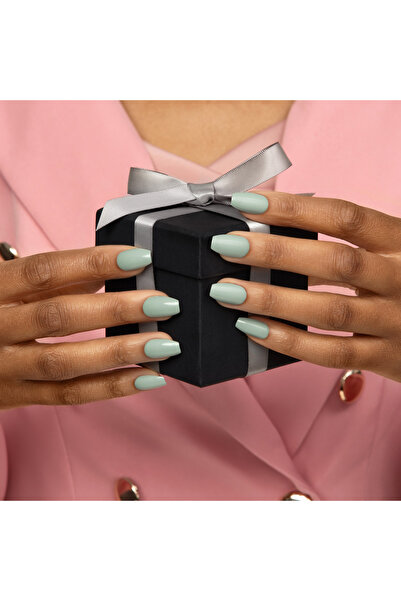 Impress Kendinden Yapışkanlı Takma Tırnak Uzun Yeşil