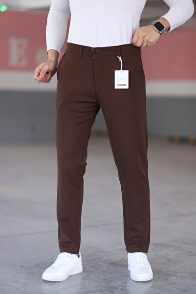 hello7 Pantaloni de in lycra flexibili, antracit, slim fit