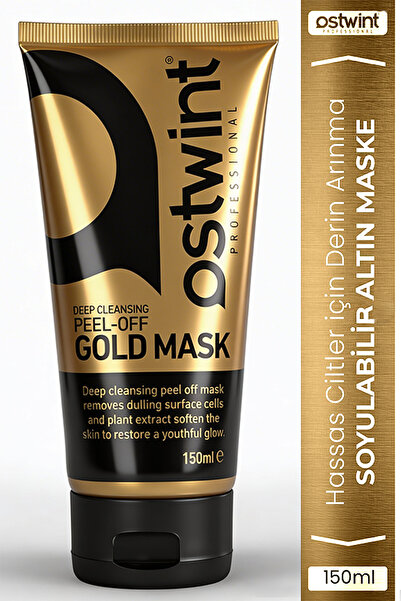 Ostwint Professional Peeling Gel, Soyulabilir Altın Maske 150ml Aydınlatıcı, ...