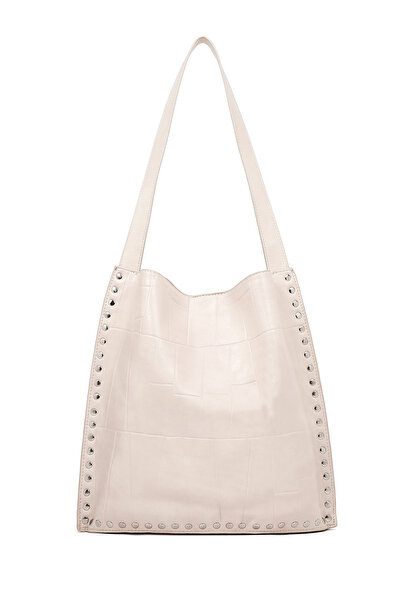 Derimod Geantă de umăr cu imprimeu bej pentru femei 25ABD244126