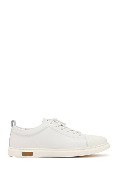 Derimod Men's White Leather Sneaker 26Sfd690818
