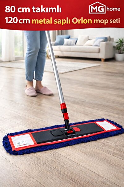 VENON 1 SET MAVİ 80 CM Set 💙 Palet+Sopa+Mop Nemli Mop Nemli Kurulama Nemli M...