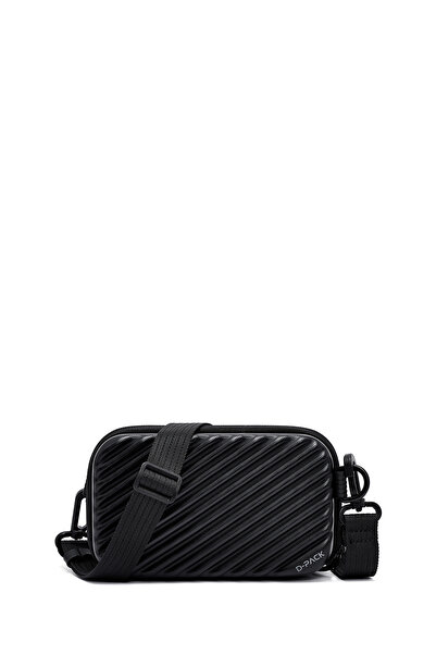 Derimod Geantă neagră pentru bărbați D-Pack Mini Box 25SBD30276F