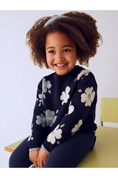 MAYORAL Girl's Jacquard Patterned Sweater