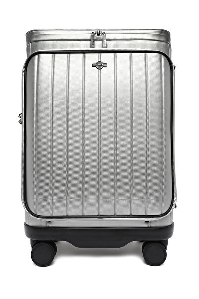 Derimod D-Pack Unisex Gri Kabin Boy Valiz 24WBD30226F