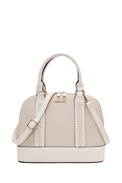 Derimod Kadın Krem Uzun Askılı Klasik Kol Çantası 25ABD2809FT