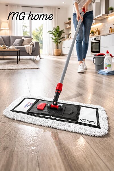 VENON ⚠️%100 PAMUK 🧼1 Takım 50 CM Set Palet+Sopa+Mop Nemli Mop Nemli Kurulam...