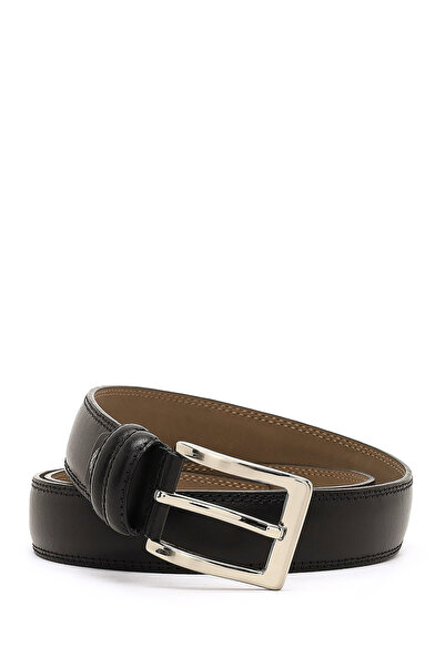 Derimod Erkek Siyah Deri Kemer 000A2D1305818