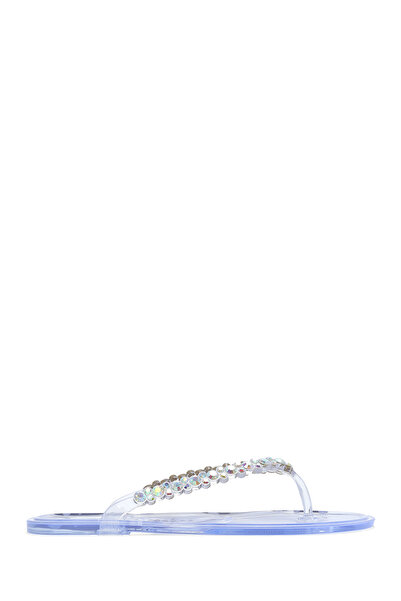 Derimod Papuci de damă transparenti Flip Flops Stone Jelly 25SFE4916PV