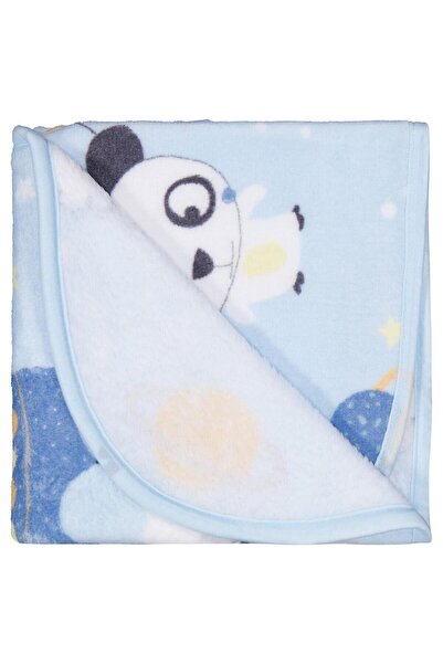 Civil Baby Синьо одеяло – 100x120 см, бебешко, естествено