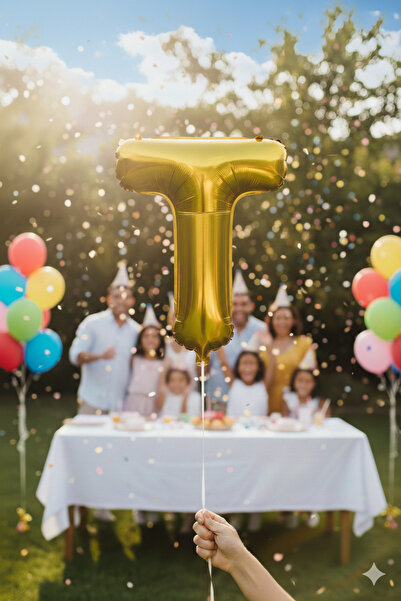 Deniz Party Store بالون احباط متوسط الحجم حرف T بالون احباط بالون عيد ميلاد