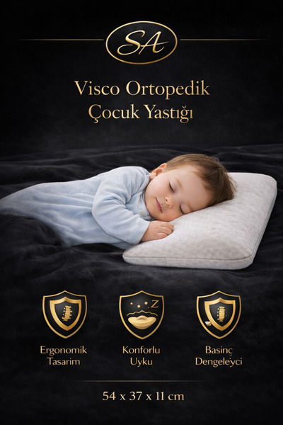 visco ORTOPEDİK ÇOCUK YASTIĞI
