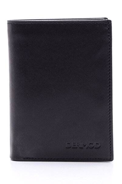 Derimod Portofel din piele neagră pentru bărbați 000A2D306818
