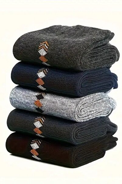 Çorap Dünyası Οικονομικές 6 ζευγάρια ανδρικές βαμβακερές κάλτσες με μικτά χρώ...