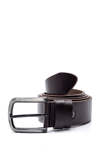 Derimod Curea din piele maro pentru bărbați 000A2D1227218