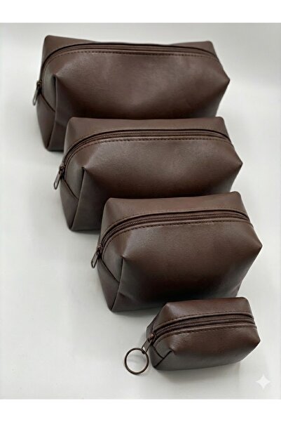 PurpleART Женска чанта за грим Matruşka, 4 части