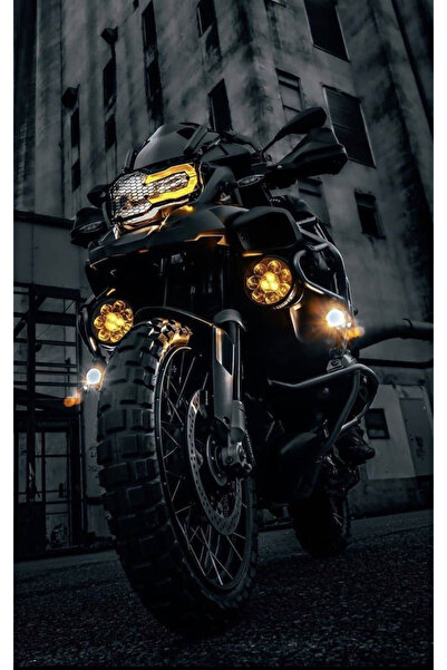 C9 E-Mark- Tip Onaylı Beemax Angel HardCap 140 Watt Profesyonel Motosiklet Led Sis Far Takımı BMW 1200-1250-1300GS