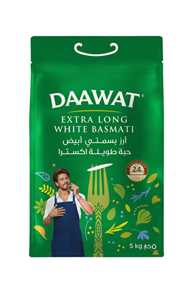 Daawat Extra Long Indian Basmati Rice, 5 Kg