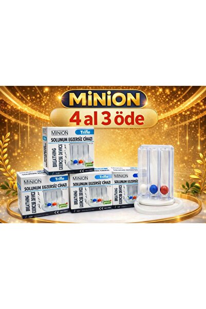 Minion Triflo 4'LÜ Set 3 Al 1 Öde