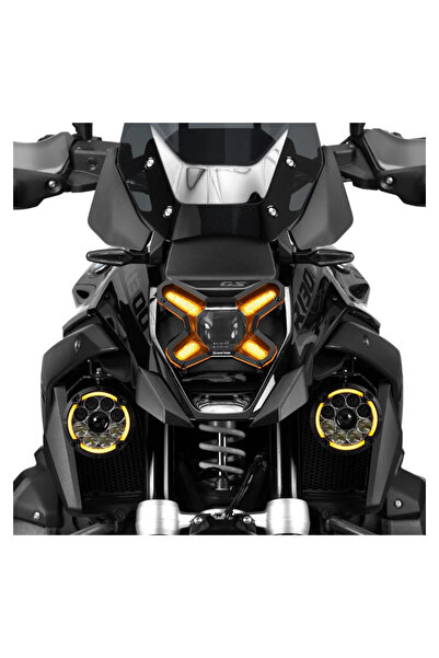 C9 E-Mark- Tip Onaylı Beemax Angel HardCap 140 Watt Profesyonel Motosiklet Led Sis Far Takımı BMW 1200-1250-1300GS