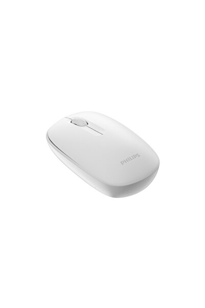 Philips SPK7318 Kablosuz 1600 DPI 3 Tuşlu Optik Mouse Beyaz (Philips Türkiye Garantili)