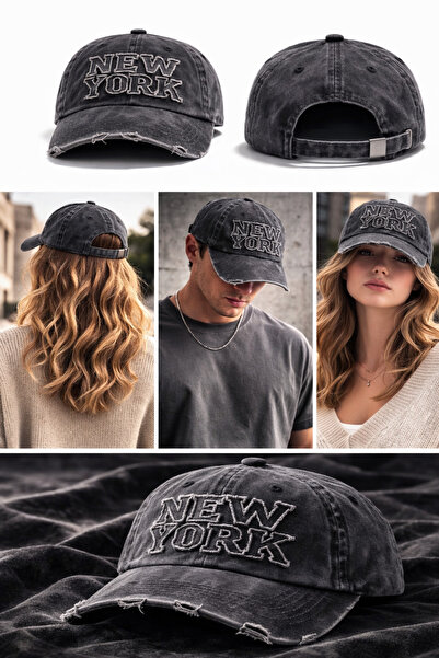 kuru Noir Heritage Cap – Vintage Dokulu Premium Unisex Şapka