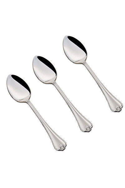 Nehir Fulya Satin 6-Piece Sweet Spoon