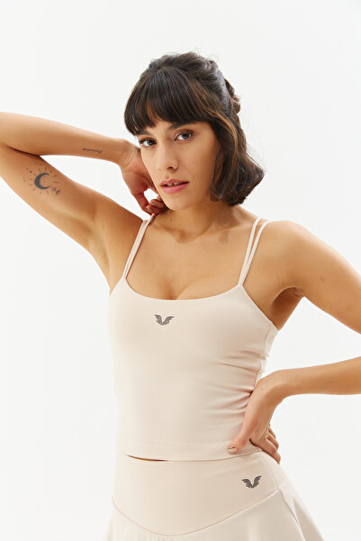 bilcee Γυναικείο εσώρουχο με κρεμ επένδυση και λουράκια, χωρίς εμφάνιση εσωτε...