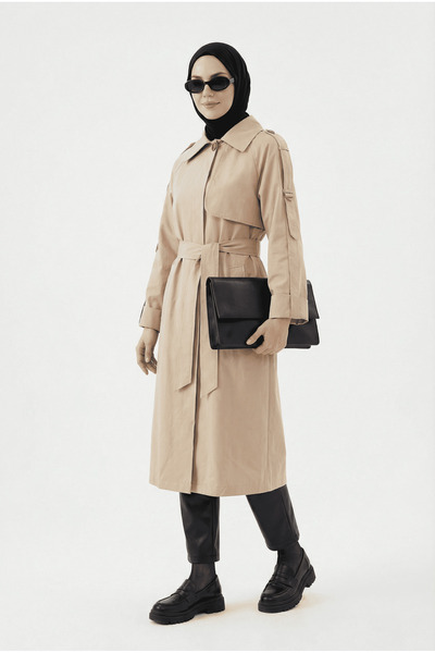 Armine TREND 26YT701 Kol Toka Detay Kap Bej