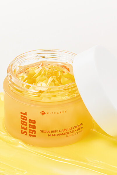 KSECRET Seoul 1988 Capsule Cream: Niacinamide 5% + Yuja -50 ml