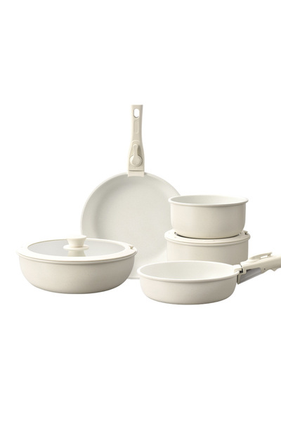 OEM Set de oale, 15 piese, oale si accesorii incluse - Antiaderent, Alb