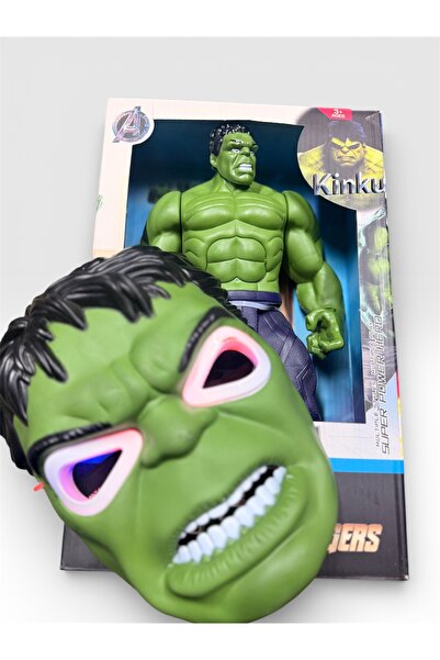 KİNKU hulk 30 cm figur hulk maske
