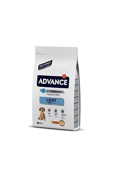 Advance Light Mini Tavuklu Küçük Irk Diyet Köpek Maması 3 Kg