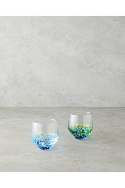 English Home Miracle Cam 2'li Bardak 235 ml Mavi - Yeşil