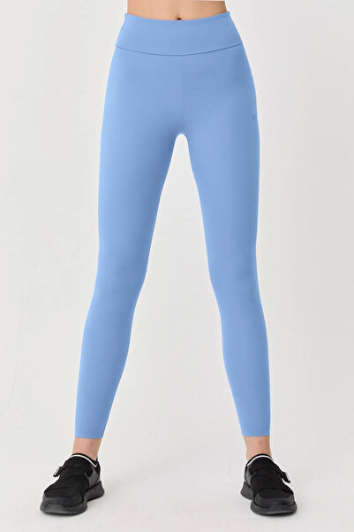 bilcee Дамски спортен клин с висока талия Azur - изцяло от ликра 9729