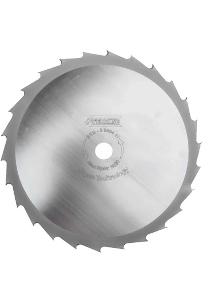 Ferrino Motorlu Tırpan Japon Bıçak Daire Testere 255mm Deliksiz Gri