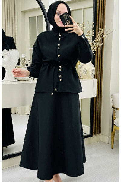 Safgiyim44 Sezen Skirt Suit Black
