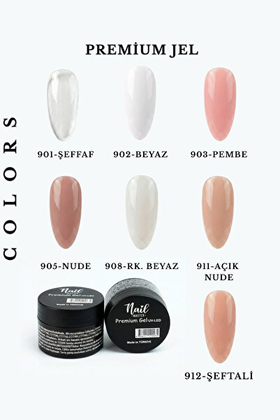 Nail Master 30ml Protez Tırnak Jeli Builder Jel 905 Nude