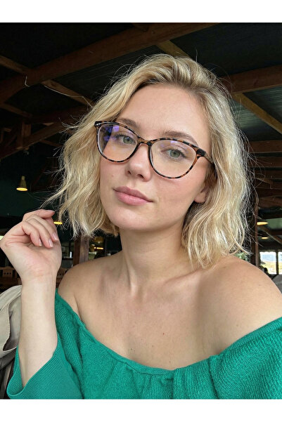 funeyes نظارات كولون ليوبارد سليم سليم كات آي ذات إطار معدني مرن وزجاج قابل ل...