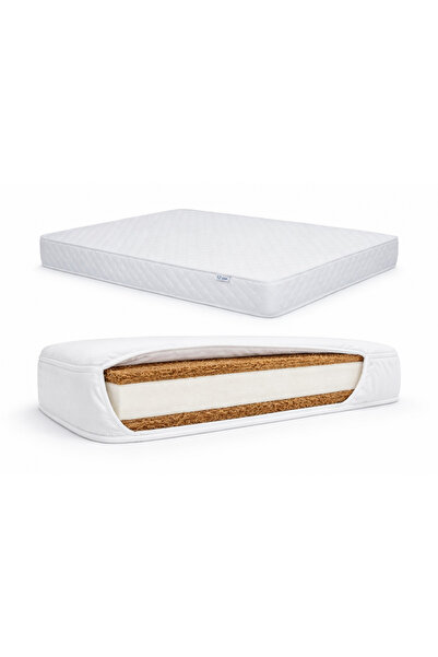 Nichiduta Saltea cu husa detasabila din microfibra Cocos Comfort + 120x60x10 cm