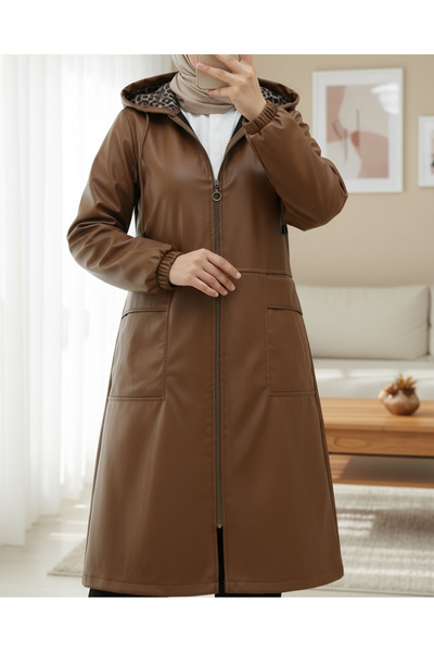 HİJABAYA Сумка з кишенями на блискавці зі штучної шкіри