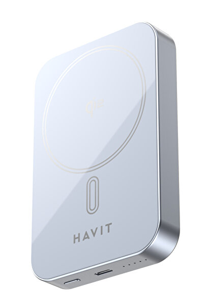 Havit PB5228 Titanium MagSafe 10.000mAh Powerbank – Titanyum