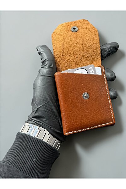 NZCLUB Hakiki vegan taba deri Şık Kaliteli Kartlık Cüzdan